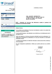 Scltp | Attestation de vigilance